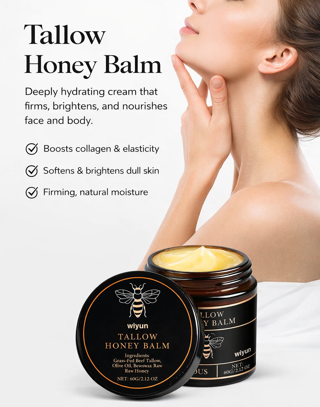 Tallow & Honey Glow Cream