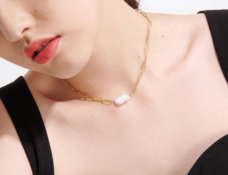 Persephone Pearl Necklace