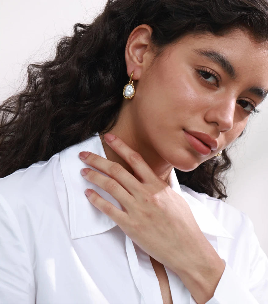 Dragon Pearl Earrings