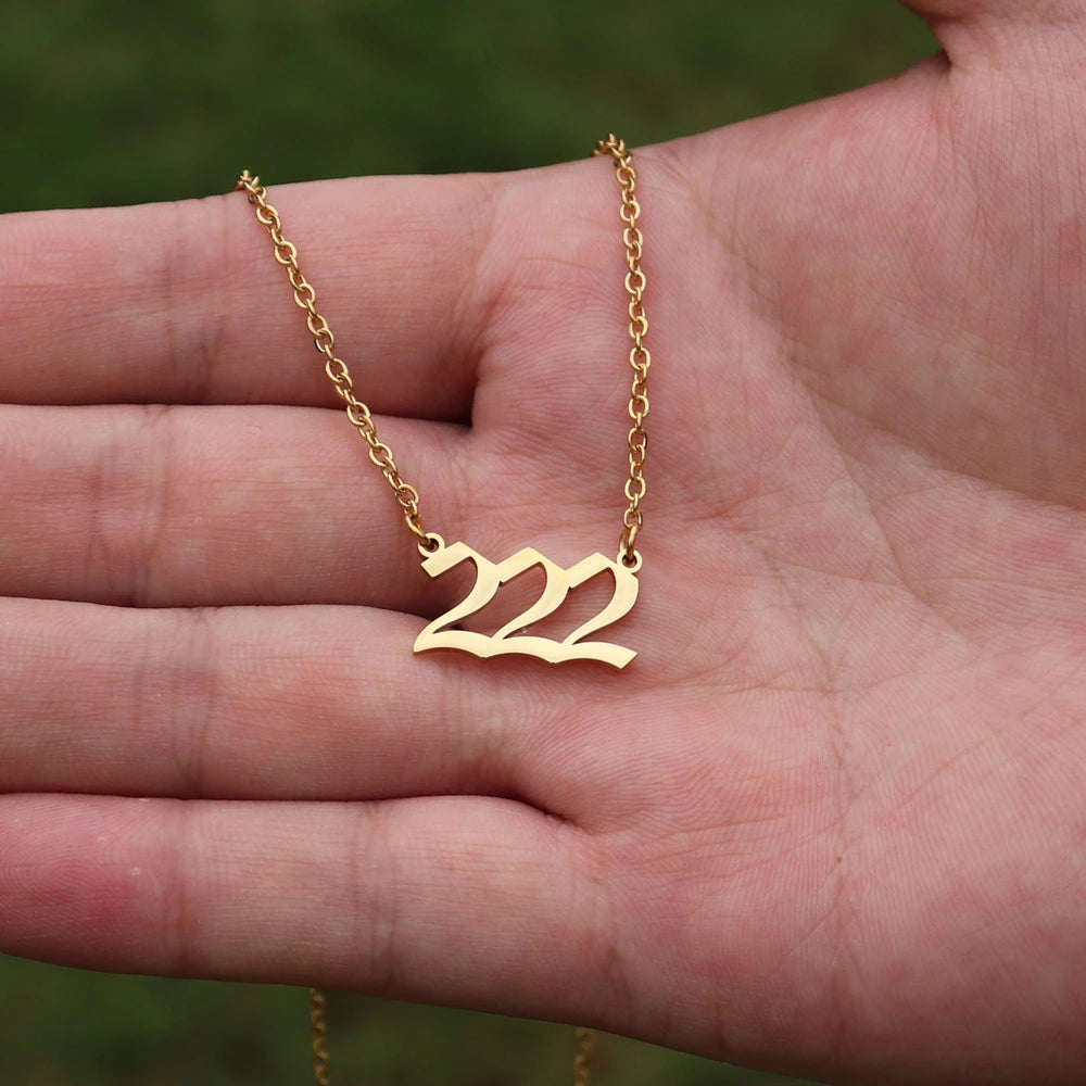 Angel Number Necklace