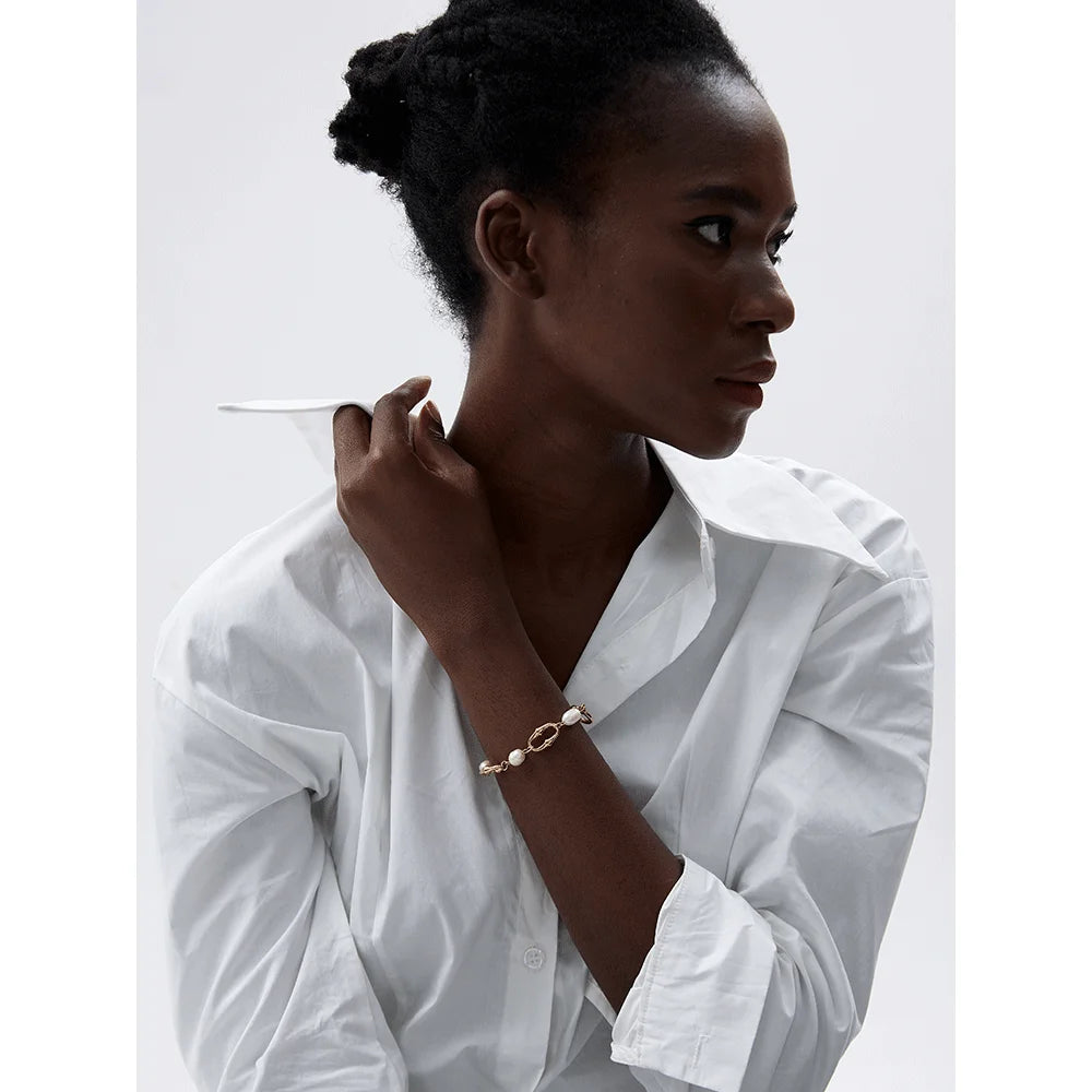 Nerissa Pearl Necklace & Bracelet