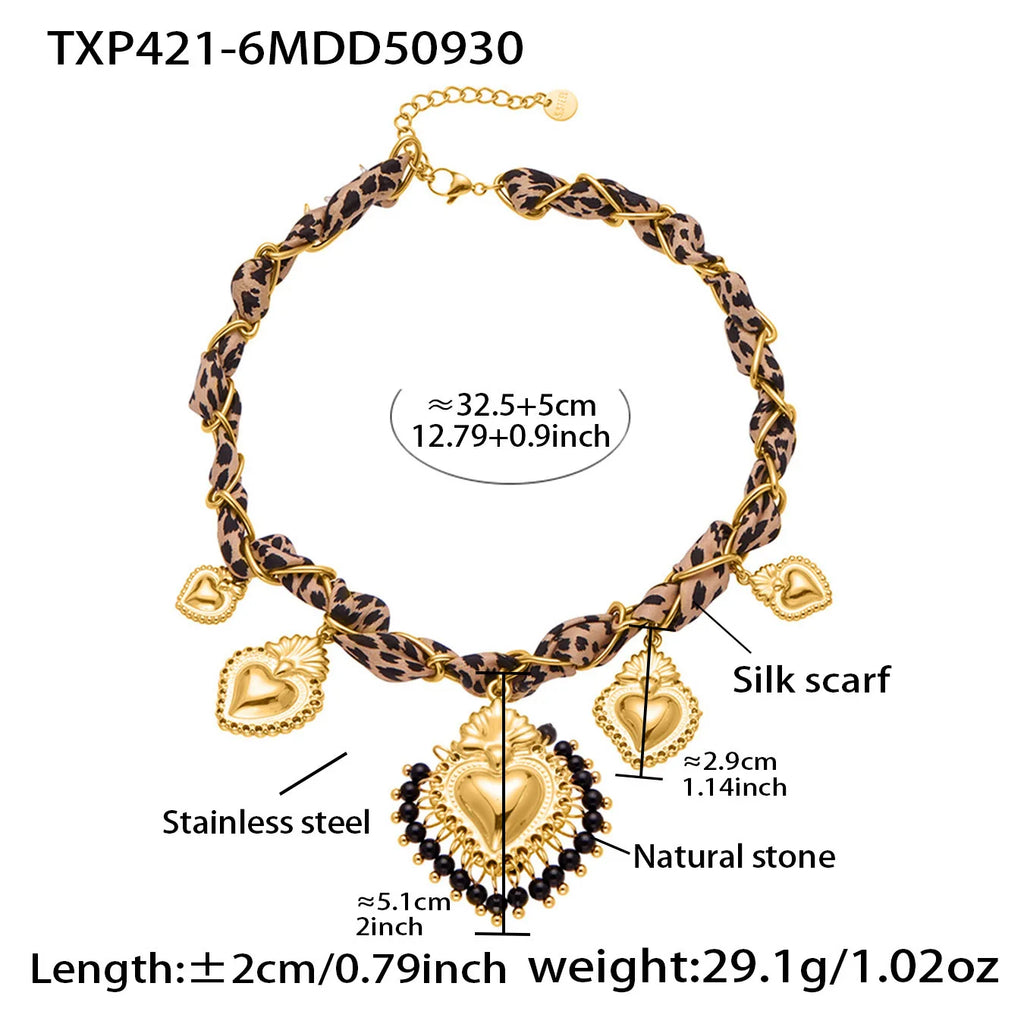 Moon in Leo Charm Necklace & Bracelet Set
