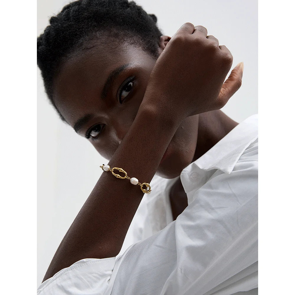 Nerissa Pearl Necklace & Bracelet