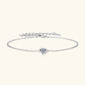 0.1ct Moissanite Diamond Bracelet Original 925 Sterling Silver Chain Charm Jewelry Bolo Bracelet Woman Gifts for New Year 2024