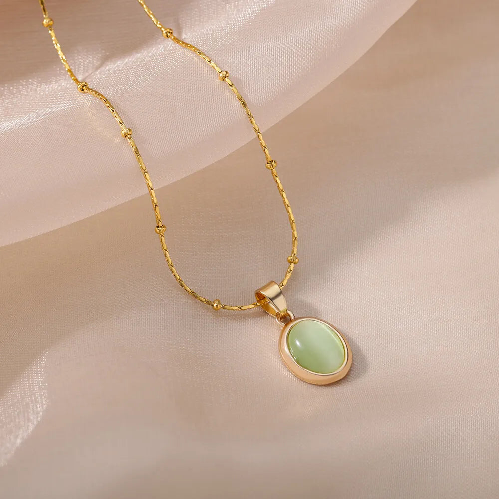 Ethereal Stone Necklace