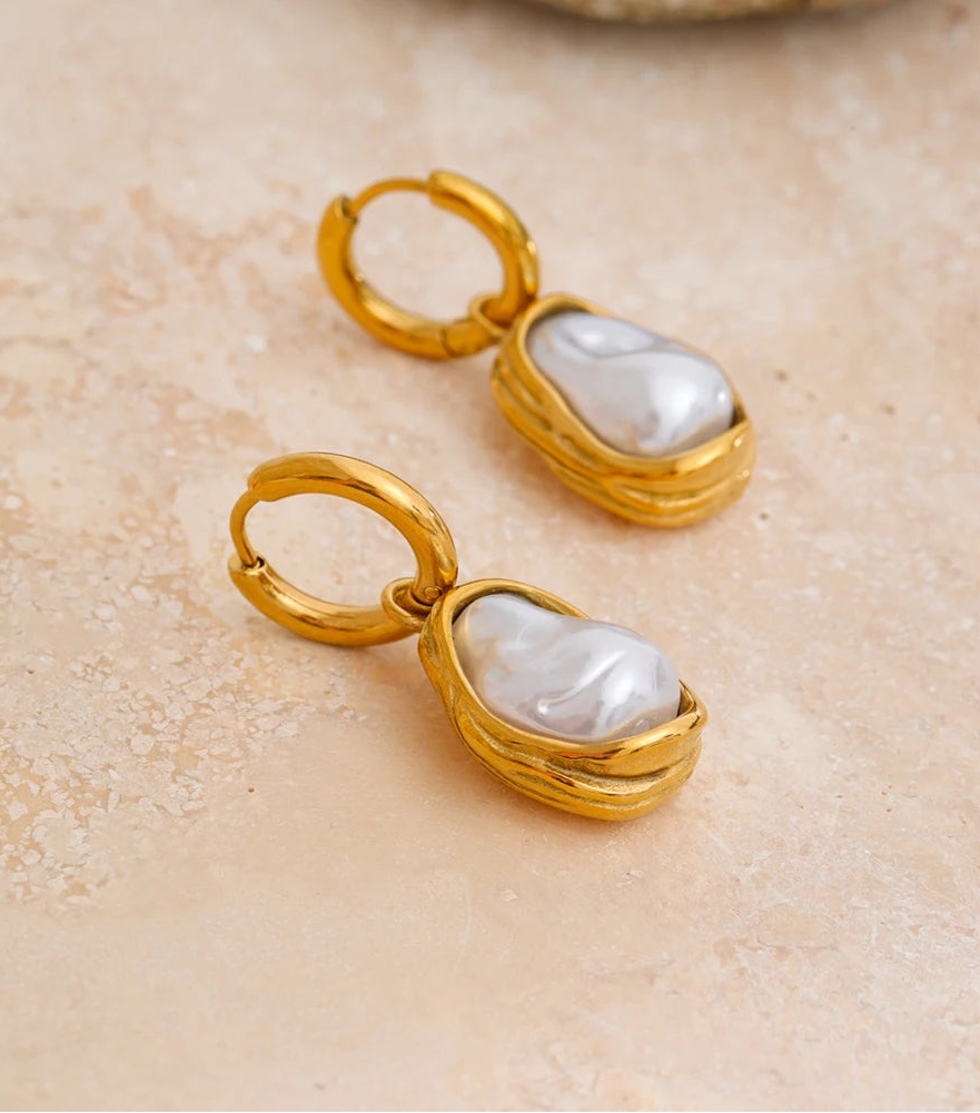 Dragon Pearl Earrings